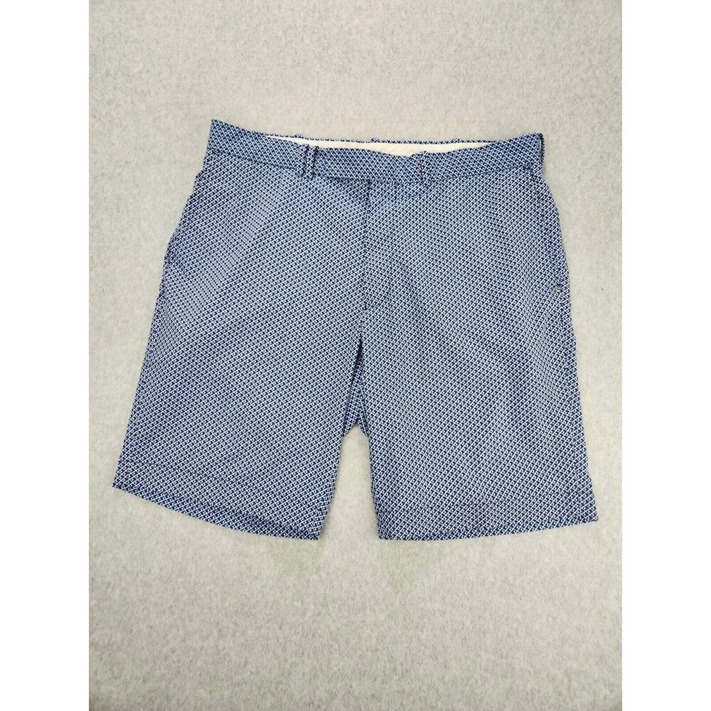 RLX Men’s Ralph Lauren Blue Black‎ Golf Shorts 4 Pockets Size 36 - Silky Soft!